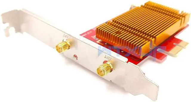 Alt view image 5 of 7 - Desktop Computer Wireless-AC Adapter 9260 9260ac Dual Band 1730Mbps MU-MIMO for Windows 10 WiFi Bluetooth 5.0 PCI-E 1X Card