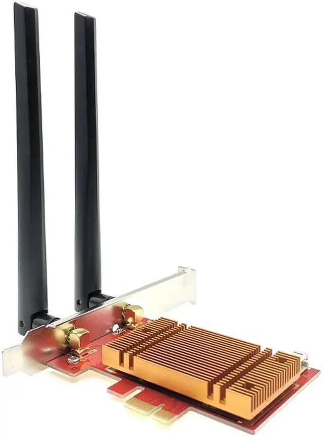 Alt view image 2 of 7 - Desktop Computer Wireless-AC Adapter 9260 9260ac Dual Band 1730Mbps MU-MIMO for Windows 10 WiFi Bluetooth 5.0 PCI-E 1X Card