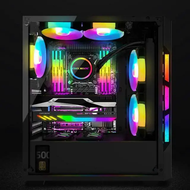 Alt view image 2 of 7 - GT8 Graphics Card Bracket 5V ARGB LED Light Bar Synchronous Horizontal Chassis GPU Support VGA Holder Video Card Stand
