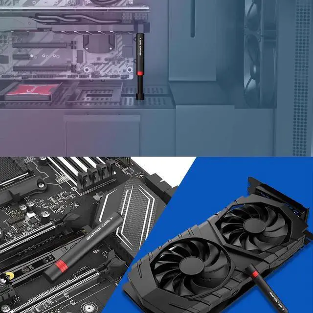 Alt view image 2 of 7 - Graphics Card Brace GPU Support Bracket, iBrace-8 Universal Video Card VGA Graphics Card Holder Desktop PC Case