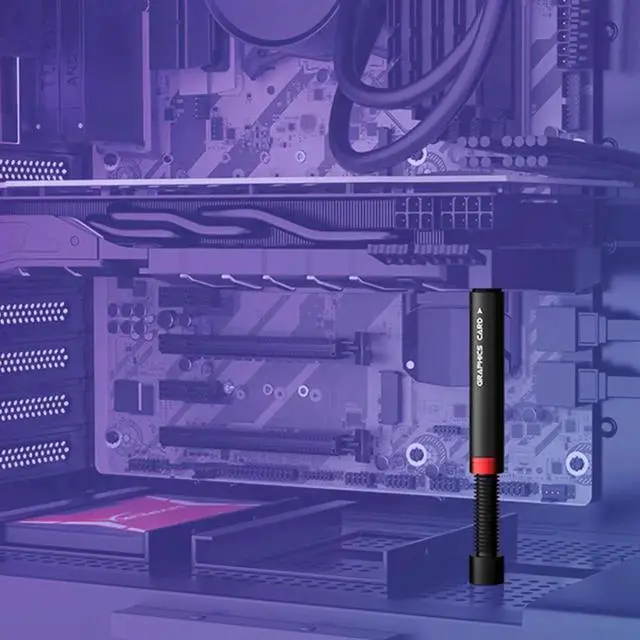 Alt view image 3 of 7 - Graphics Card Brace GPU Support Bracket, iBrace-8 Universal Video Card VGA Graphics Card Holder Desktop PC Case