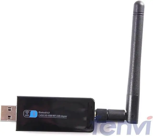 Alt view image 3 of 6 - 600Mbps USB Wifi Adapter RTL8821AU Bluetooth 4.0 Dual Band 2.4G/5G 802.11ac Dongle Wlan Wireless Network Card Antenna