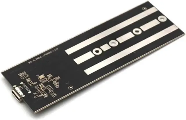 Alt view image 5 of 7 - USB3.1 Type-C to M.2 SATA NGFF SSD Box Solid State Drive Housing Case 6Gbps M2 SSD Hard Drive Disk Enclosure