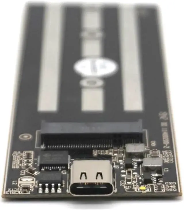 Alt view image 7 of 7 - USB3.1 Type-C to M.2 SATA NGFF SSD Box Solid State Drive Housing Case 6Gbps M2 SSD Hard Drive Disk Enclosure