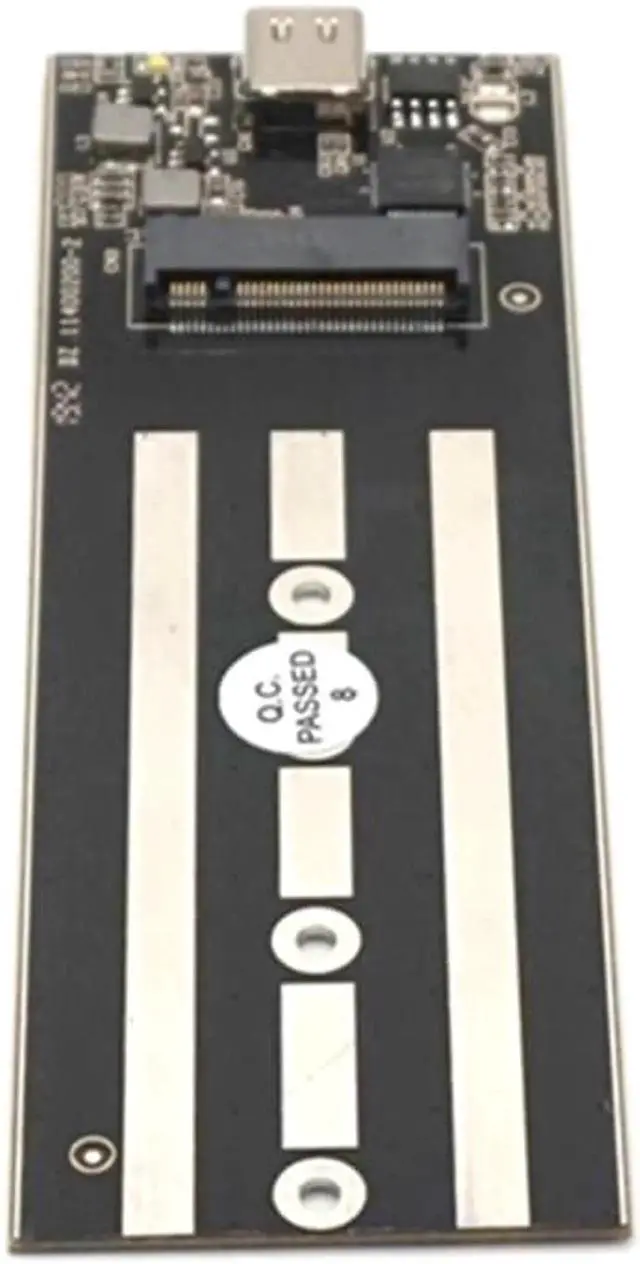 Alt view image 6 of 7 - USB3.1 Type-C to M.2 SATA NGFF SSD Box Solid State Drive Housing Case 6Gbps M2 SSD Hard Drive Disk Enclosure