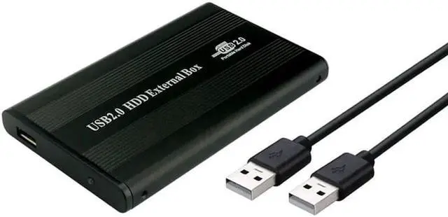 Alt view image 2 of 7 - USB2.0 Hard Drive Disk Enclosure HDD External Box Case Caddy for 2.5" IDE HDD with LED Indicator Light For Desktop Computer PC