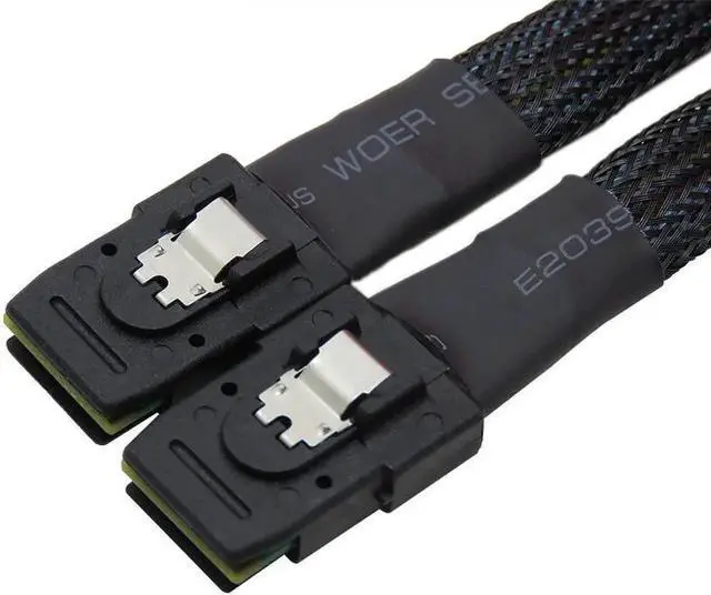 Main image of SATA cable Mini SAS Cable Mini SAS 36P to 36 Pin SFF-8087 to SFF8087 HD Data Cable 0.7M 1M