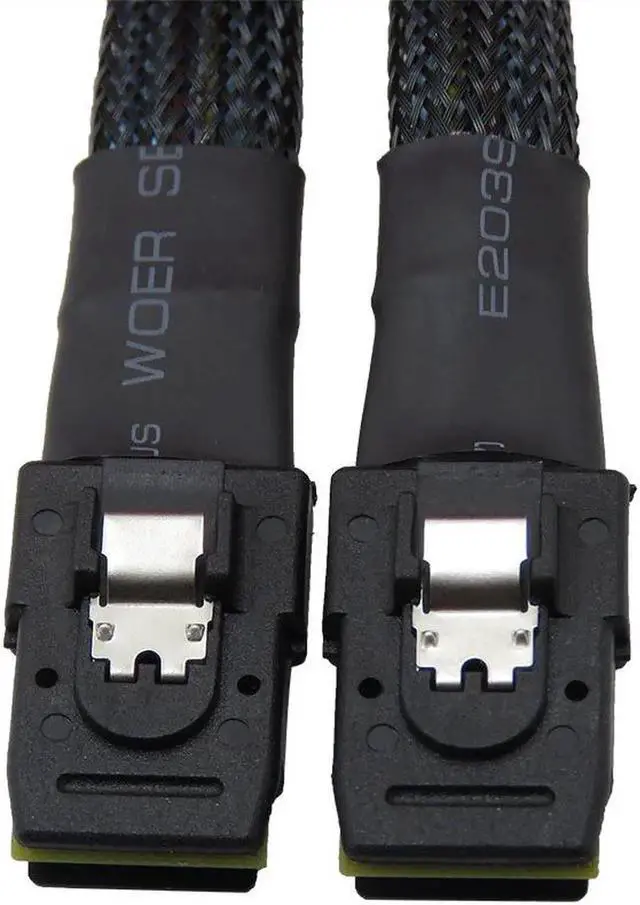 Alt view image 2 of 6 - SATA cable Mini SAS Cable Mini SAS 36P to 36 Pin SFF-8087 to SFF8087 HD Data Cable 0.7M 1M