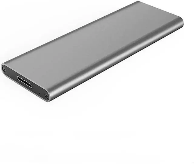 Alt view image 7 of 7 - USB3.0 to M.2 NGFF Storage Enclosure Case M.2 SATA Protocol SSD Solid State Drive Case Support 6Gb/s SSD Card Adapter