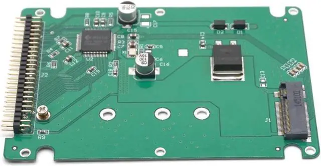 Alt view image 3 of 7 - M.2 NGFF SATA SSD to 2.5 IDE 44pin Converter Adapter with Case Black Color SATAIII Connector SDD Converter Card Adapter