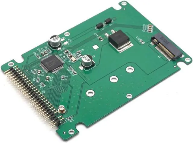 Main image of M.2 NGFF SATA SSD to 2.5 IDE 44pin Converter Adapter with Case Black Color SATAIII Connector SDD Converter Card Adapter