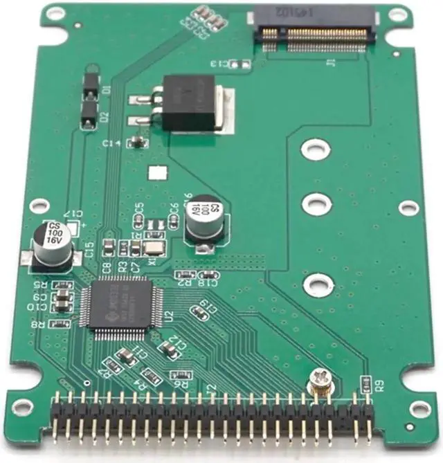 Alt view image 2 of 7 - M.2 NGFF SATA SSD to 2.5 IDE 44pin Converter Adapter with Case Black Color SATAIII Connector SDD Converter Card Adapter