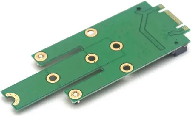 Alt view image 5 of 7 - mSATA Mini PCI-E 3.0 SSD to NGFF NVMe M.2 B Key SATA Interface Adapter Card Mini Boards SSD Converter PCI-e M.2 B Connector