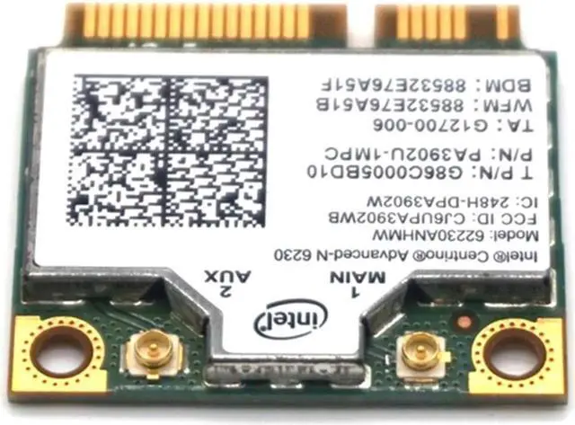 Alt view image 2 of 6 - For Intel Centrino Advanced-N 6230 6230AN 300Mbps PCI-E Bluetooth 62230ANHMW Wireless Card