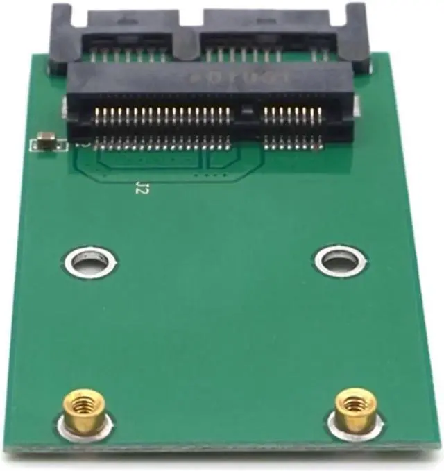 Alt view image 3 of 7 - Mini PCI-e PCIe mSATA 3x5cm SSD to 1.8 Micro SATA Adapter converter card