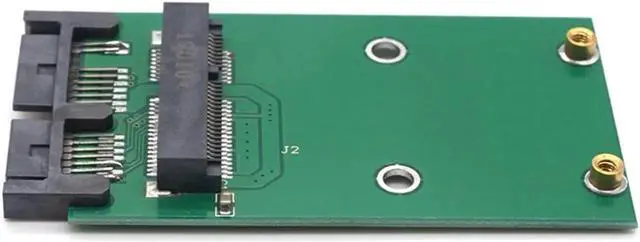 Alt view image 4 of 7 - Mini PCI-e PCIe mSATA 3x5cm SSD to 1.8 Micro SATA Adapter converter card