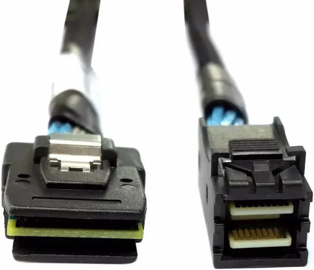 Alt view image 2 of 5 - Internal Mini SAS SFF-8087 to Mini SAS High Density HD SFF-8643 Data Server Hard Disk Raid Cable(0.5m)
