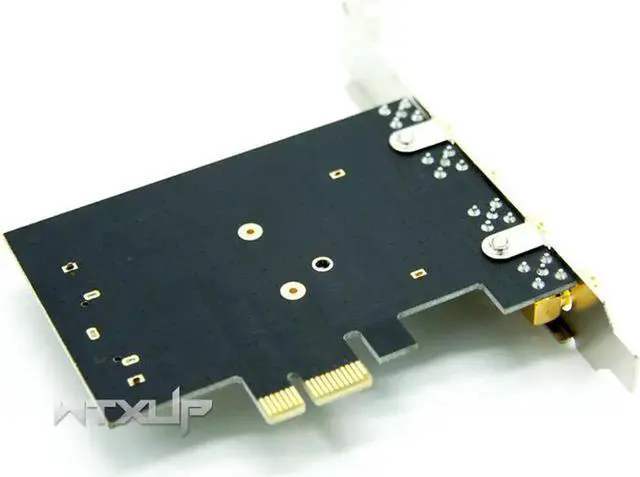 Alt view image 6 of 7 - BCM94331 BCM94360CD BCM943602CDP WLAN Card to Desktop PC PCI-E pcie pci express 1X 16X converter Adapter for Apple WIFI Card