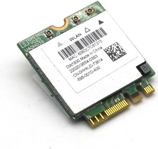 Main image of BCM943602BAED DW1830 ac NGFF 1300Mbps BT4.1 0HHKJD WiFi Wireless Network Card better than BCM94352Z DW1560 support mac os