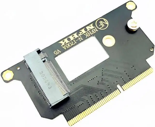 Alt view image 3 of 7 - A1708 NVME Adapter for Macbook NVMe PCI Express PCIE to M.2 SSD Adapter Card N-1708A for Macbook Pro Retina 13" A1708 2016 2017