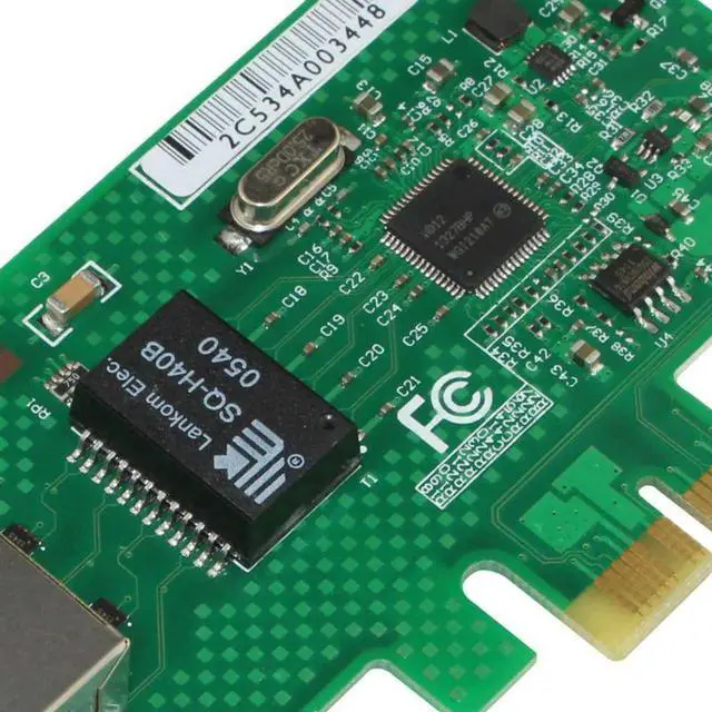 Alt view image 3 of 4 - WYI210T1 PCI-E X1 1000M Gigabit Ethernet Network Card(NIC) intel I210-T1 RJ45 ports network card
