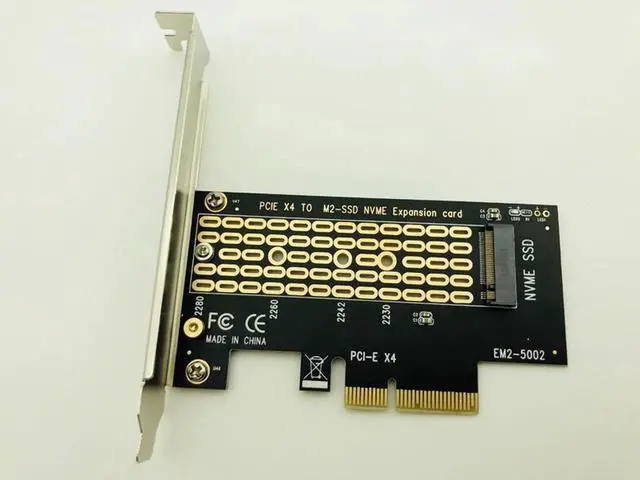 Alt view image 7 of 7 - PCIE to M2/M.2 Adapter/PCI Express M.2 SSD PCIE Adapter M.2 NVME/M2 PCIE Adapter Computer Expansion Cards M2