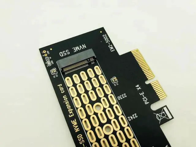 Alt view image 2 of 7 - PCIE to M2/M.2 Adapter/PCI Express M.2 SSD PCIE Adapter M.2 NVME/M2 PCIE Adapter Computer Expansion Cards M2