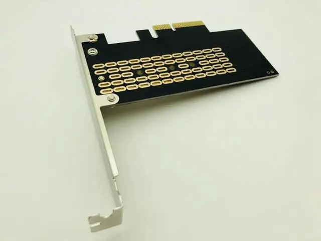 Alt view image 3 of 7 - PCIE to M2/M.2 Adapter/PCI Express M.2 SSD PCIE Adapter M.2 NVME/M2 PCIE Adapter Computer Expansion Cards M2