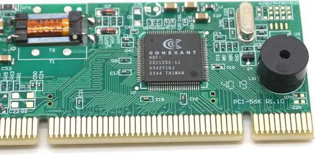 Alt view image 2 of 7 - PCI Modem 56K Internal Data/Fax Voice Modem Windows XP Vista Win7/8 32 /64 bit V.92 V.90 Dial Up Fax