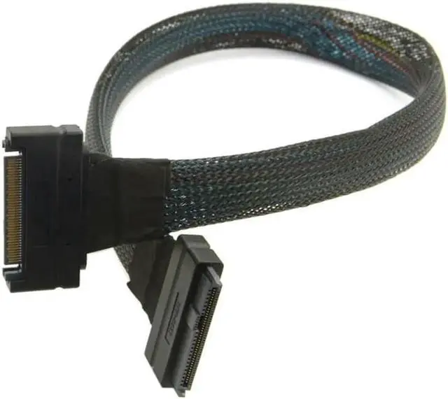 Main image of U2 SFF-8639 NVME PCIe SSD Cable Male to Female Extension Cable 50cm MINI SAS 68Pin Server Power Cable for 750 U.2 SSD