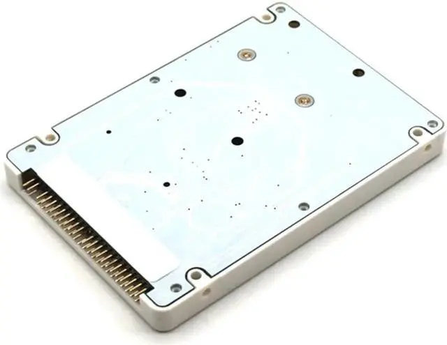 Alt view image 3 of 7 - mSATA to 2.5 Inch PATA IDE 44 Pin SSD Solid State Drive Enclosure Adapter Converter Card With Case 9.5mm