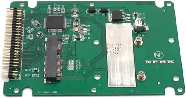 Main image of mSATA to 2.5 Inch PATA IDE 44 Pin SSD Solid State Drive Enclosure Adapter Converter Card With Case 9.5mm