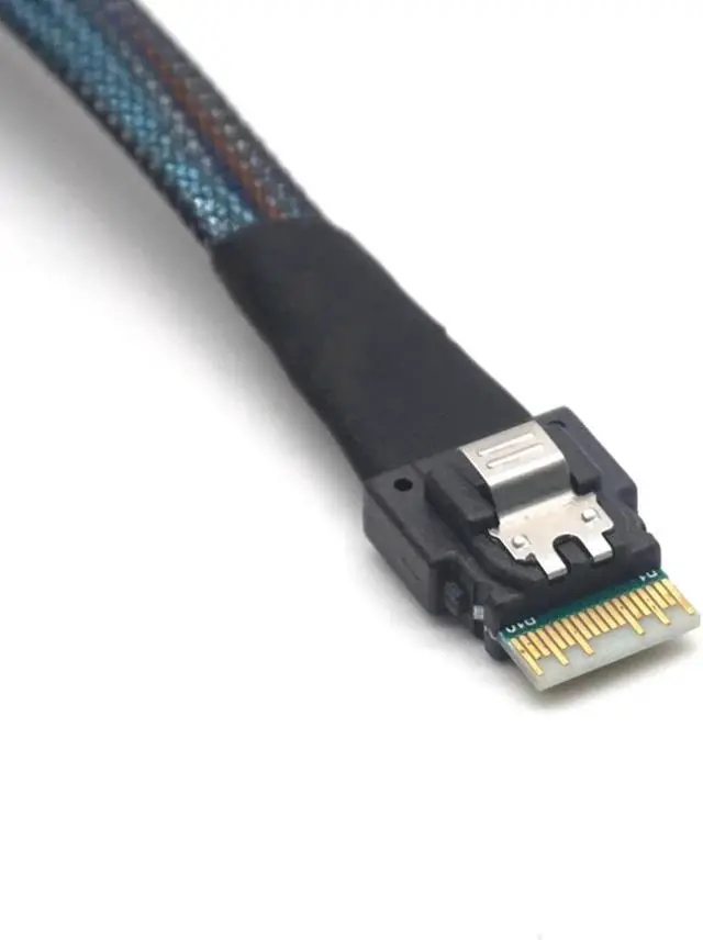 Alt view image 4 of 7 - Mini SAS38P SFF-8654 to SAS SFF-8643 Server HDD Data Transmission Cable Server Data Cable