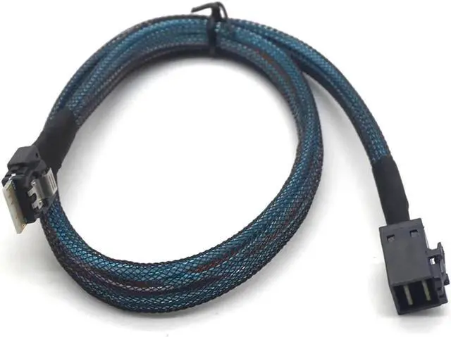 Alt view image 2 of 7 - Mini SAS38P SFF-8654 to SAS SFF-8643 Server HDD Data Transmission Cable Server Data Cable