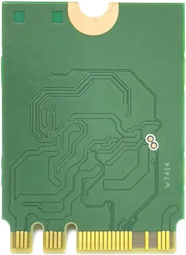 Alt view image 2 of 3 - WiFi6E MT7922 MT7922A22M 2400Mbps Wifi Card 2.4/5/6G Bluetooth 5.2 BT5.2 Wireless Adapter Wireless Card 2400M M.2 NGFF