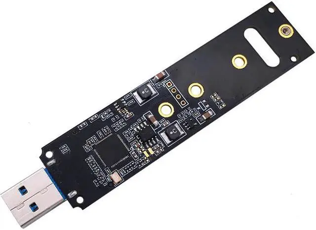 Alt view image 3 of 7 - M.2 NVME SSD to USB 3.1 Adapter PCI-E to USB-A 3.0 Internal Converter Card 10Gbps USB3.1 Gen 2 for Samsung 970 960/For Intel NEW