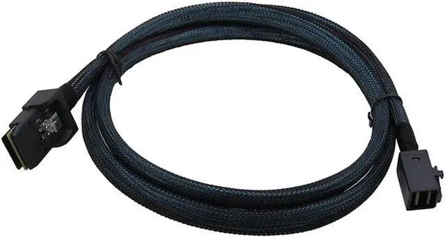 Alt view image 4 of 5 - Internal HD Mini SAS SFF-8643 to Mini SAS 36Pin SFF-8087 HD Server Storage Array Data Cable