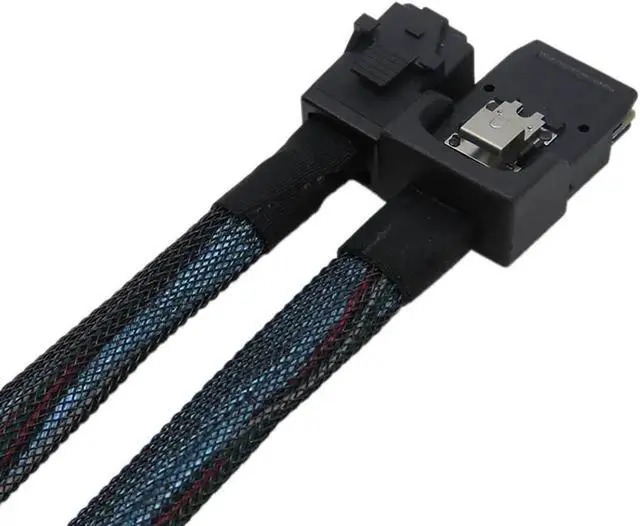 Alt view image 2 of 5 - Internal HD Mini SAS SFF-8643 to Mini SAS 36Pin SFF-8087 HD Server Storage Array Data Cable