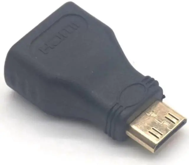 Alt view image 2 of 7 - 3 PCS Gold-Plated 1080P Mini HDMI Male To Standard HDMI Female Extension Adapter Female To Male F-M HDMI Converter