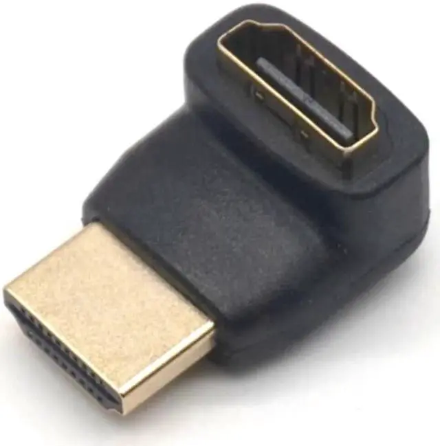 Alt view image 5 of 7 - HDMI Cable Adapter Converters 90 Degree Angle HDMI Male to HDMI Female for 1080P HDTV Cable Adaptor Converter Extender