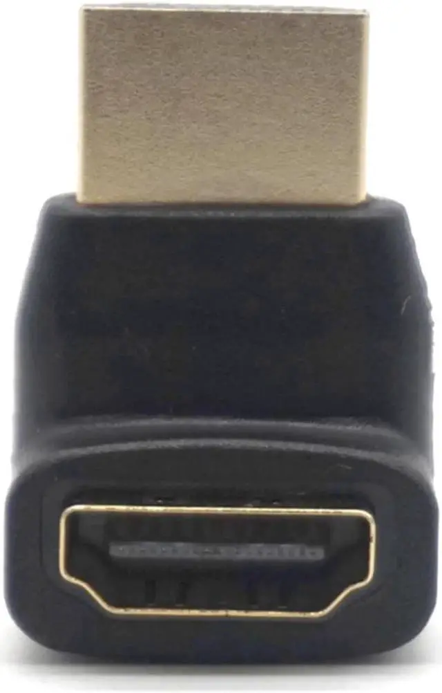 Alt view image 2 of 7 - HDMI Cable Adapter Converters 90 Degree Angle HDMI Male to HDMI Female for 1080P HDTV Cable Adaptor Converter Extender
