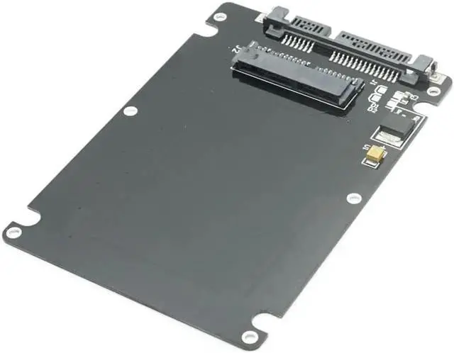 Alt view image 5 of 5 - 1.8" Micro SATA 16pin SSD to 2.5" SATA 22Pin 7+15 Hard Disk Case Enclosure