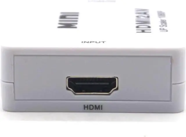 Alt view image 6 of 7 - 1080p HDMI to AV Video Converter Box AV2HDMI RCA AV HDMI CVBS to HDMI Adapter for HDTV TV PS3 PS4 PC DVD Xbox Projector