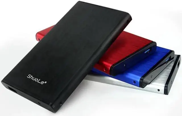 Alt view image 7 of 7 - 2.5 inch SSD Hard Disk Case SATA to USB3.0 HDD Disk Box Aluminum Alloy Portable External Hard Disk Case for Win7/Win8//Mac OS