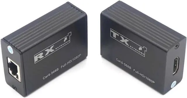 Main image of 1080P HDMI Network Extender Adapter Over Single Cat 6-568B 30m Transmission HD Signal High Quality HDMI Extender