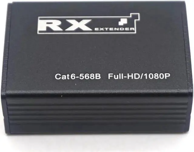 Alt view image 6 of 7 - 1080P HDMI Network Extender Adapter Over Single Cat 6-568B 30m Transmission HD Signal High Quality HDMI Extender