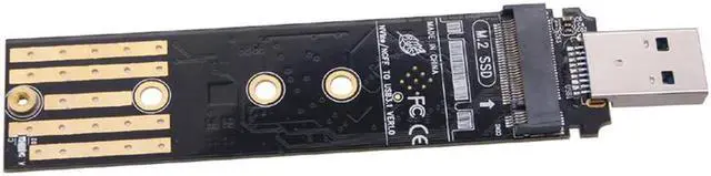 Alt view image 7 of 7 - RTL9210B Dual Protocol SSD Enclosure USB C M.2 NVME PCIe NGFF USB3.1 GEN2 10Gbps M2 SSD Case Adapter for 2230/2242/2260/2280 SSD