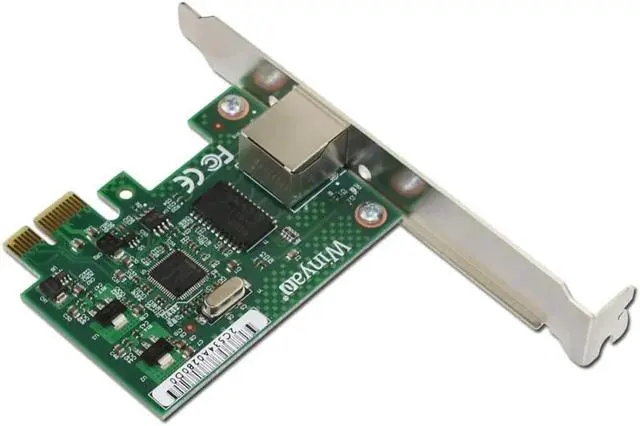 Alt view image 3 of 3 - WY1000T1 PCI-E X1 10/100/1000M RJ45 Gigabit Ethernet Network Card Server Adapter Nic For Intel 82574L EXPI9301CT/9301CT