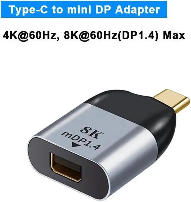 Main image of UHD 8K Type C to DP/HDMI-compatible/VGA/Mini DP/RJ45 Gigabit Ethernet Adapter For MacBook Pro/Air SAMSUNG 4K@60Hz USB-C Adapter Blue