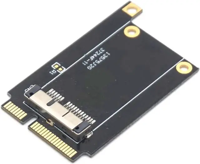 Alt view image 3 of 7 - MINI PCI-E to Wireless Wifi Card Adapter Bracket for BCM94360CD BCM94331CD BCM94360CS BCM94360CS2 fit macbook Pro/Air